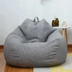 /NN/Nyt design ekstra store sækkestole sofabetræk indendørs Lazy Lounger til voksne børn Hotsale grøn 100 * 120cm_ca grøn Green 100 * 120cm