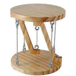 Ny Anti-Gravity DIY Tensegrity Flydende Bord Model Legetøj (1 Styk) - Lysebrun