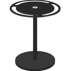 Ny bordplade solbriller holder akryl solbriller arrangør står 360 roterende briller display rack（sort）