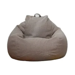 Ny Ekstra Stor Sækkestol Sofa Betræk Indendørs Lazy Lounger Til Voksne Børn Udsalg! (Eksklusive fyld) Brun 90 * 110cm Brown 100 * 120cm
