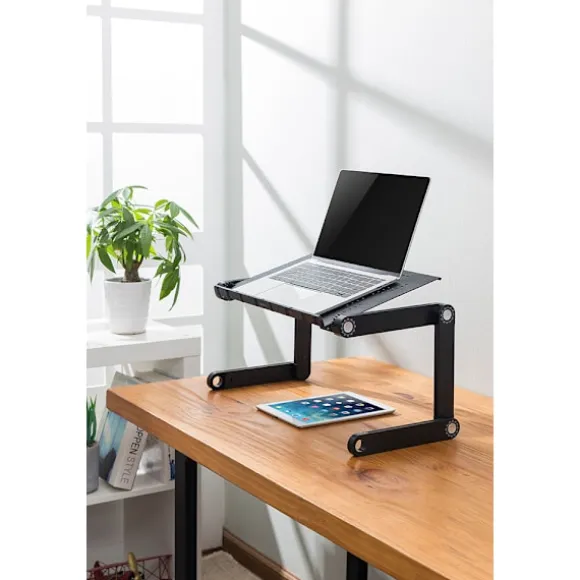 OFFICE Portable height adjust laptop desk tiltable desktop