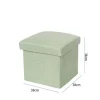 Opbevaringsboks Opbevaringsskammel GRØN 38*38*38 CM Grøn 38*38*38 cm