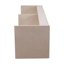 Opbevaringsskab - MDF - 120 cm x 30 cm x 30 cm - 2 døre - Soft Close - Sikker kastanj
