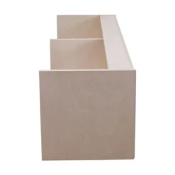 Opbevaringsskab - MDF - 100cm x 30cm x 30cm - 2 Døre - Bløde Hængsler - Sikker kastanj