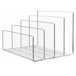 Opbevaringsstativ Klar akryl Filsortering FIRE GRID FIRE GRID Four grid