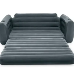 Oppustelig sofa 2-i-1 udfoldelig lænestol Intex 66552
