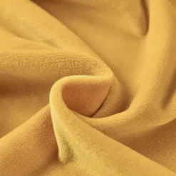 Ottoman Betræk Rektangulære Puf Betræk, Ensfarvet Tyk Velour, ZQKLA