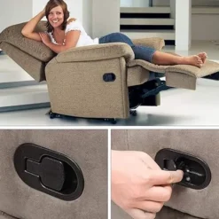 2-pak Erstatningsdele til Recliner, Holdbar Reclinerstol-FA6-