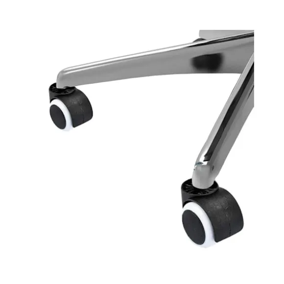 5-pak hjul til kontorstol - 11 mm sort{ROG} black 480