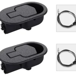 2-pak Recliner Reservedele, Holdbar Recliner Frigivelseshåndtag - 120mm