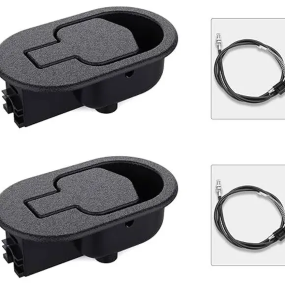2-pak Recliner Reservedele, Holdbar Recliner Frigivelseshåndtag - 120mm
