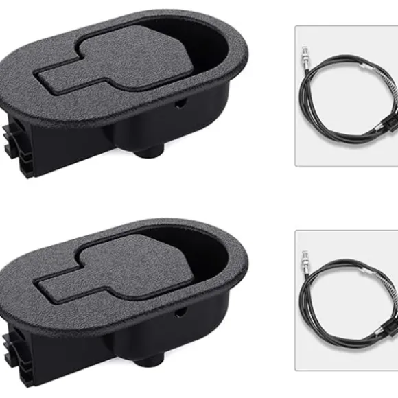 2-pak Recliner Reservedele, Holdbar Recliner Frigivelseshåndtag - 120mm