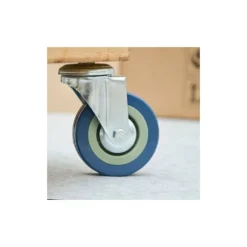 Pakke med 4 360° møbelhjul 75mm M10 Heavy Duty drejehjul