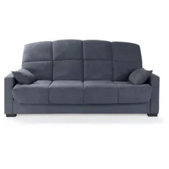 3-personers sovesofa - Antracitgrå - 14 cm madras - 130 x 190 cm - MEGAN Grå