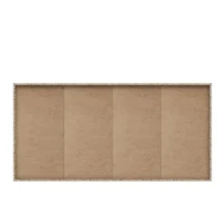 PILVI lav skænk - 4 låger og 2 skuffer - Mat hvid - L 162,3 x D 34,2 x H 88,1 cm Matt vit