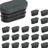 Plastikdupper til møbelfødder ovale dupper til stole plastikdupper til møbelfødder ovale dupper til trampolinstole 20 stk. (15x30mm)