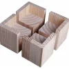 [PLEE] 4-pak Møbelhævere Træmøbelhævere, Skrivebords- og sengehævere Møbelløftefødder Ben op til til Skrivebord Bord Seng (Størrelse: 5x5x5cm)..