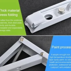 {PL}TS-Foldbar og udfoldelig konsol 20 cm