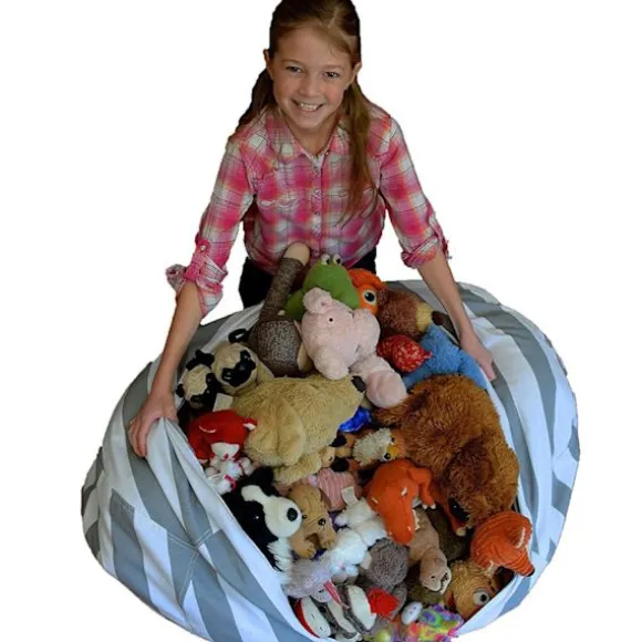 Plush Legetøjsbold Opbevaringspose Fodbold Basketball Baseball Rugby