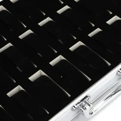 Professionel Groomer Clipper Kuffert - Vejrbestandig Aluminiumskasse med Dobbelte Kombinationslåse for Sikker Multifunktionel Opbevaring