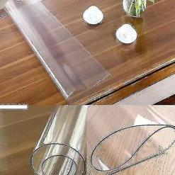 Pvc Bordbeskyttelse Cover/Beskytter Transparent Måltilpasset (tilgængelig i (160x90 cm)