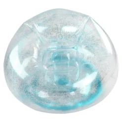 PVC Oppustelig Sofa, Komfortabel Afslappende Oppustelig Siddeplads med Pladsbesparende og Letvægts og Bærbare Funktioner, Transparent Ergonomisk Oppustelig | Fyndiq