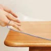 PVC Skrivebordsbeskyttelse - Mange størrelser tyk gennemsigtig plastikbeskyttelse bord, rektangulære sengeborde, kontor- og computerborde, A80*140cm | Fyndiq