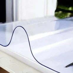 PVC Skrivebordsbeskyttelse - Mange størrelser tyk gennemsigtig plastikbeskyttelse bord, rektangulære sengeborde, kontor- og computerborde, A80*140cm | Fyndiq