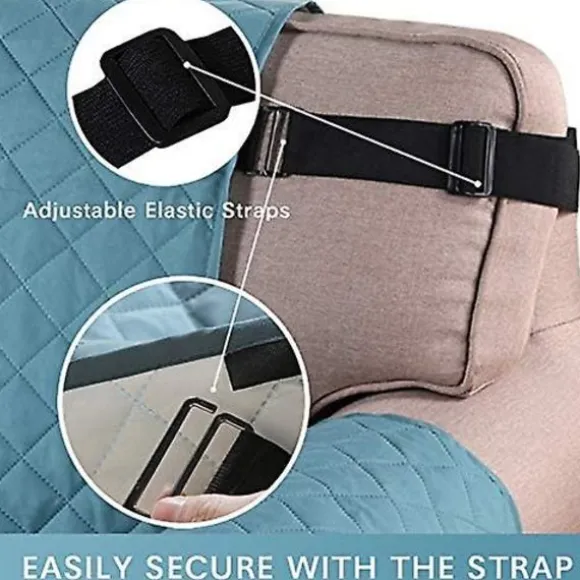 Recliner Sofa Cover Slidstærkt kæledyrssofahynde Anti-snavs S