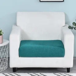 Ren Farve Tyk Elastisk Sofa Betræk Moderne Minimalistisk Sofa red