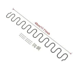 Reservedele til sofasædefjedre, møbelfjeder med clips, 45cm 50cm 60cm 65cm 70cm lang Ressort Hardware (FMY) 45cm