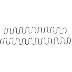 Reservedele til sofasædefjedre, møbelfjeder med clips, 45cm 50cm 60cm 65cm 70cm lang Ressort Hardware (FMY) 45cm