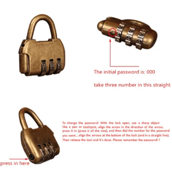 Retro Træmønt Sparegris Vintage Opbevaringsboks med Lås Skattekiste Smykker Armbånd Perle Ring Organizer til Etui -L/for M/SS