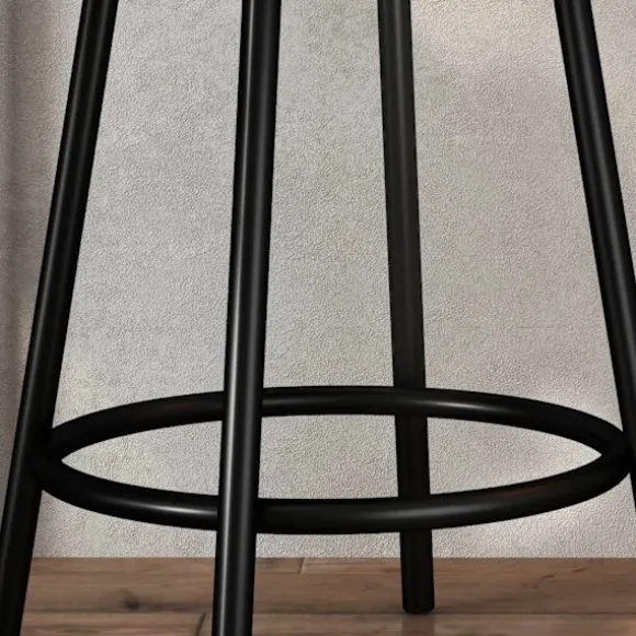 Rootz 3 -delt spisesæt med barbord - lille køkkensæt - rumbesparende spisning - ekstra opbevaring, 90 x 50 x 90,5 cm bord, 36 x 47 x 91 cm stole