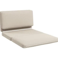 Rootz 2 -i -1 foldning hvilestol - gæstemadras - doven sofa - maksimal komfort - 120W x 80d x 75H cm (stol), 120W x 275d x 10H cm (seng) - brun