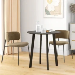 Rootz 2 pers. spisebord - Køkkenbord - Bistrobord - Elegant & Stabilt - Ø72cm x 75cm