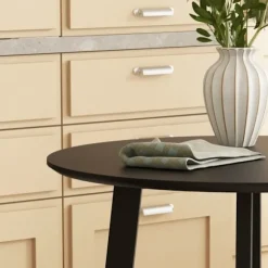 Rootz 2 pers. spisebord - Køkkenbord - Bistrobord - Elegant & Stabilt - Ø72cm x 75cm