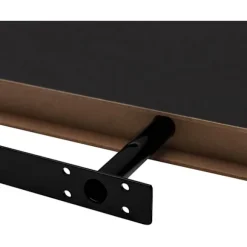 ROOTZ 4 -PIECE SET Væghylde - Boghylde - Dekorativ opbevaring - Fugtbestandig MDF - Sort 30x22.9x3.8 cm