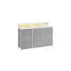 Rootz 9 Skuffekiste - Opbevaringsenhed - Kommode - LED -belysning - Rumbesparende - 33,5 x 114 x 84 cm