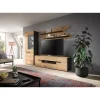 Rootz 3 -stykke Stue Set - Display Cabinet - Lowboard - Wall Shelf - Space -Saving - Artisan Replica 280x190x44 cm