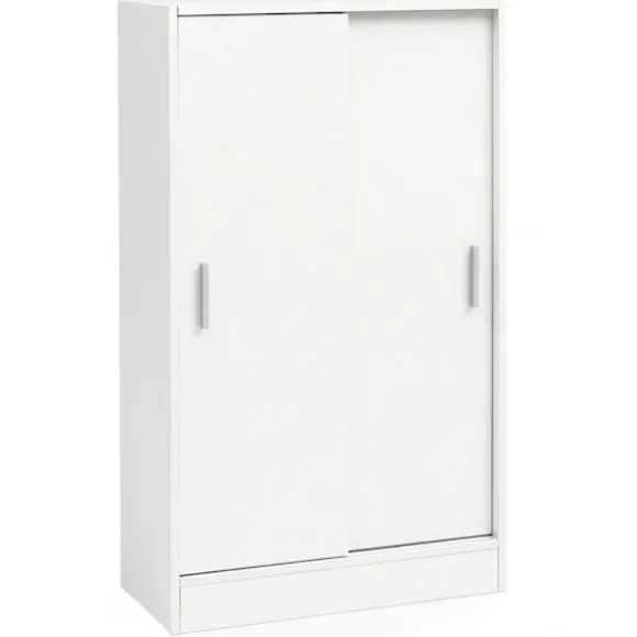 Rootz arkivskab træ 60 x 107,5 x 28,5 cm hvid - Design multifunktionsskab - Kontorskab Moderne - Kommode Hallmøbler - Skænk entre kommode - Lille opbe | Fyndiq