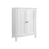 Rootz Badeværelsesskab - Opbevaringsenhed - Organizer - MDF-plade - Hvid - 60 cm x 80 cm x 30 cm - 87 cm x 36 cm x 19 cm - 12,4 kg - 1 x tilbehørstask | Fyndiq
