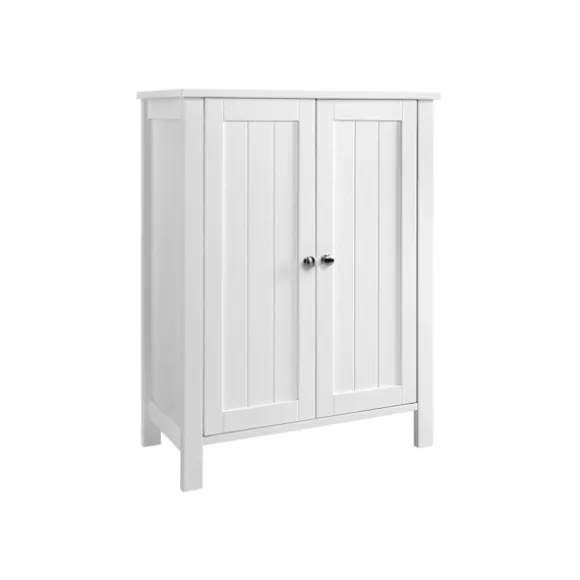 Rootz Badeværelsesskab - Opbevaringsenhed - Organizer - MDF-plade - Hvid - 60 cm x 80 cm x 30 cm - 87 cm x 36 cm x 19 cm - 12,4 kg - 1 x tilbehørstask | Fyndiq
