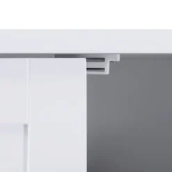 Rootz Badeværelsesskab - Opbevaringsenhed - Organizer - MDF-plade - Hvid - 60 cm x 80 cm x 30 cm - 87 cm x 36 cm x 19 cm - 12,4 kg - 1 x tilbehørstask | Fyndiq