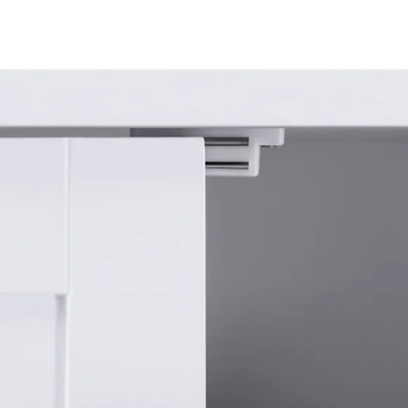 Rootz Badeværelsesskab - Opbevaringsenhed - Organizer - MDF-plade - Hvid - 60 cm x 80 cm x 30 cm - 87 cm x 36 cm x 19 cm - 12,4 kg - 1 x tilbehørstask | Fyndiq
