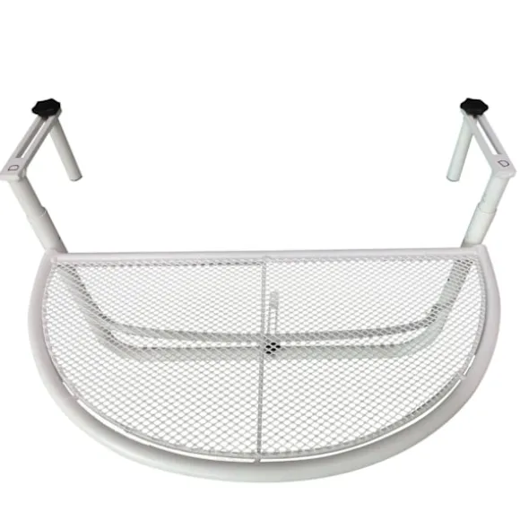 Rootz Balcony Hængebord - Hvid - Metal - 23,62 cm x 17,71 cm x 19,68 cm