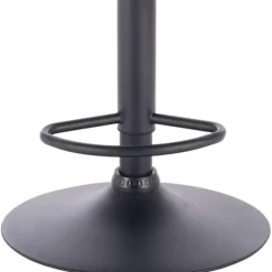Rootz Barstol - Bordskammel - Justerbar barstol - Kunstlæder - Metalstel - Ergonomisk design - Holdbar - Stilfuld - 51 cm x 37 cm Sæde, 90 cm - 112 cm | Fyndiq