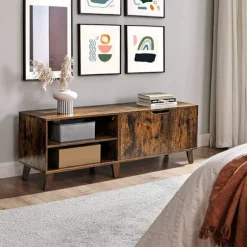 Rootz Big Oaks 2 TV-skab - TV-møbler Industriel - TV-bord Retro - Industriel - Brun - 140 x 40 x 45 cm