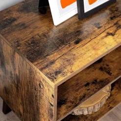 Rootz Big Oaks 2 TV-skab - TV-møbler Industriel - TV-bord Retro - Industriel - Brun - 140 x 40 x 45 cm