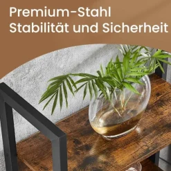 Rootz bogreol - Stående hylde - Metalrammehylde - 14 Rummelige hylder - Robust struktur - 158 cm x 24 cm x 166 cm